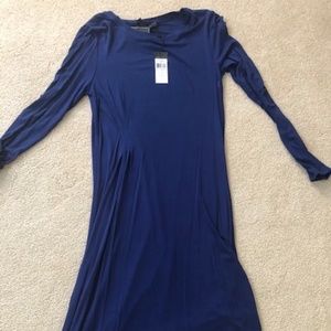 BCBGMaxazria Korinna dress in navy blue